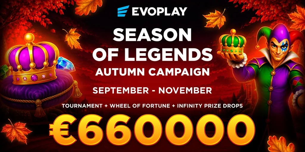 Evoplay Season of Legends, campagne d'automne : 660 000 €